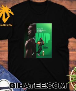 The second time a Celtic has won the Larry Bird ECF MVP Jaylen Brown T-Shirt