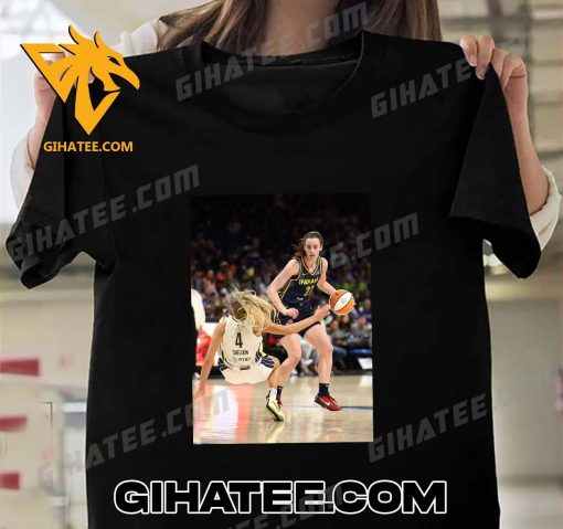 This Pic Of Caitlin Clark Step Back T-Shirt With New Design