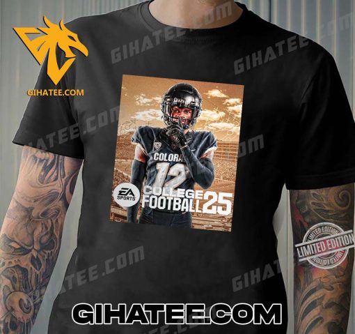 Travis Hunter NCAA Football 25 Cover Concept T-Shirt