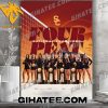 USC Beach Volleyball Four Peat 7 Time National Champions Poster Canvas