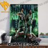 We Want Boston Celtics Advance Eastern Conference Semifinals NBA 2024 Poster Canvas