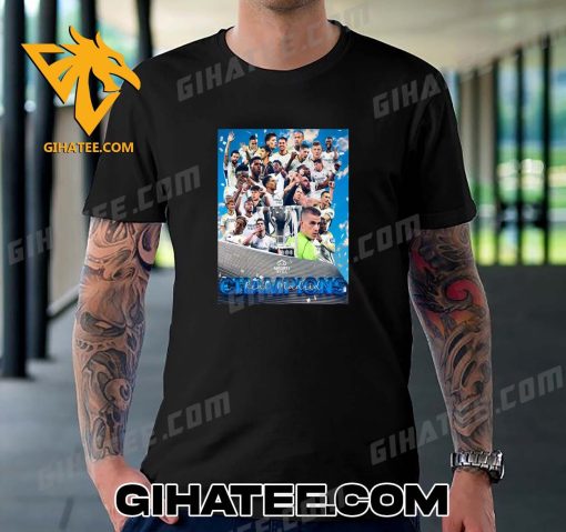 Welcome To La Liga 2024 Champions Is Real Madrid T-Shirt