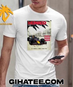 Welcome To Monaco GP 2024 Red Bull T-Shirt With 70th F1 Monaco Grand Prix