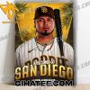 Welcome To San Diego Padres Luis Arraez Signature Poster Canvas