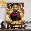 Welcome To WWE King And Queen Tournament Is Tama Tonga Poster Canvas