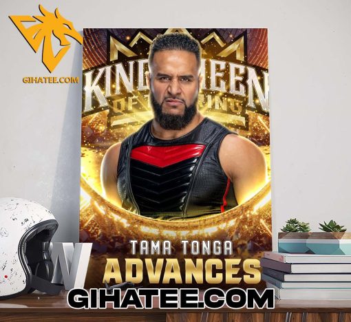 Welcome To WWE King And Queen Tournament Is Tama Tonga Poster Canvas