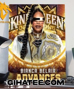 Welcome WWE King And Queen Tournament Bianca Belair Poster Canvas