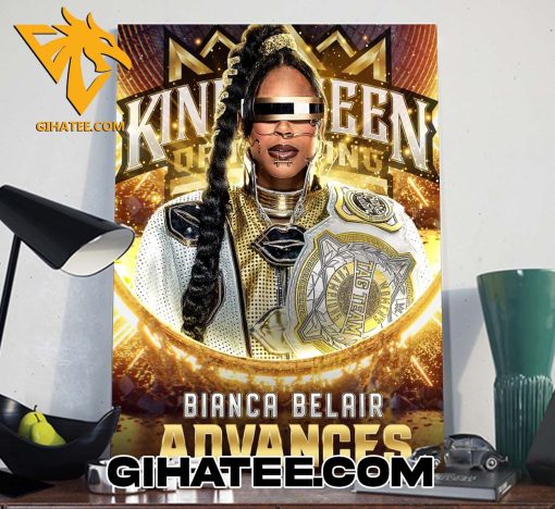 Welcome WWE King And Queen Tournament Bianca Belair Poster Canvas