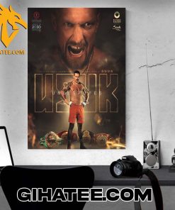 Welcome  to Undisputed Heavyweight Champion Is Oleksandr Usyk Poster Canvas