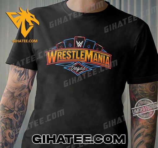 WrestleMania Vegas Logo New T-Shirt