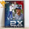 2024 Bryson DeChambeau Champs 2X US Open Champions Poster Canvas