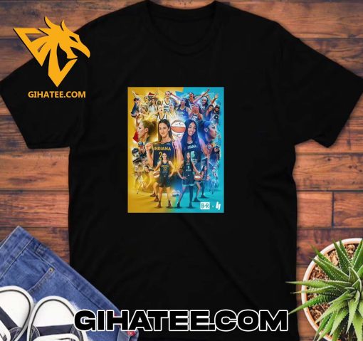 2024 Caitlin Clark vs Angel Reese At WNBA T-Shirt