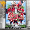 2024 Florida Panthers Stanley Cup Championship Poster Canvas