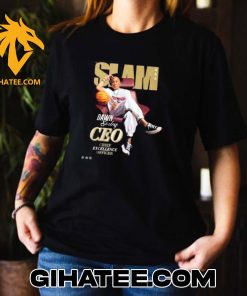 A’ja Wilson Wearing Slam Dawn Staley CEO Chief Excellence Officer T-Shirt