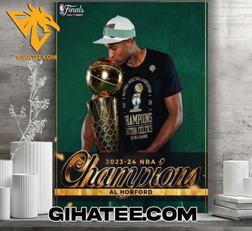 Al Horford Boston Celtics 2024 NBA Champions Poster Canvas