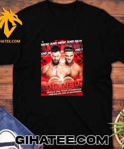 And New World Tag Team Champions 2024 Finn Balor And Jordan Devlin T-Shirt