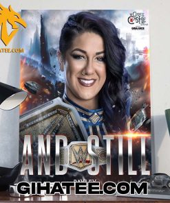 Bayley And Still WWE Castle Poster Canvas
