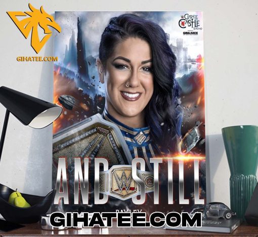 Bayley And Still WWE Castle Poster Canvas