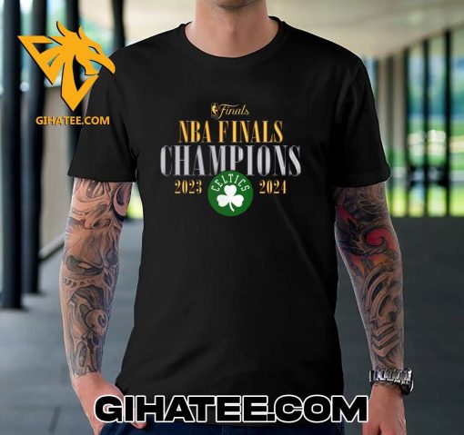 Boston Celtics 2024 NBA Finals Champions Logo New T-Shirt