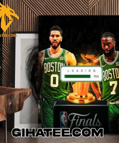 Boston Celtics Are Win Away From Their 18th NBA Championship Poster Canvas