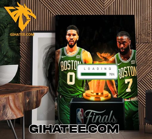 Boston Celtics Are Win Away From Their 18th NBA Championship Poster Canvas