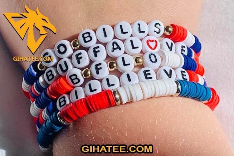 Buffalo Bills bracelet Buffalo Bills gift ideas for him