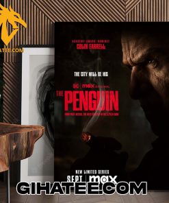 Colin Farrell The Penguin Movie Poster Canvas