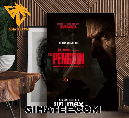 Colin Farrell The Penguin Movie Poster Canvas