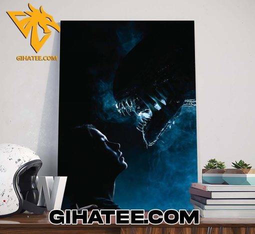 Coming Soon Alien Romulus Movie Poster Canvas