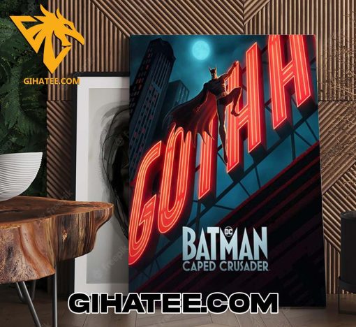 Coming Soon Batman Caped Crusader Movie Poster Canvas