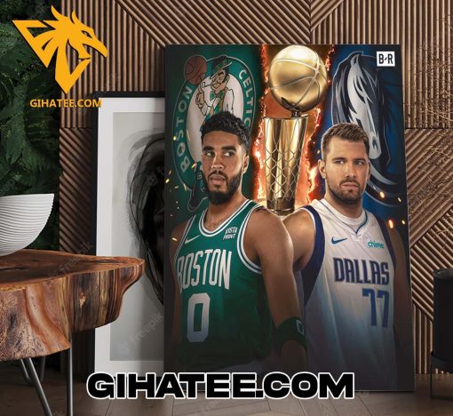 Coming Soon Jayson Tatum Boston Celtics vs Dallas Mavericks Luka Doncic Game 1 Poster Canvas