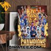 Congrats Meralco Bolts Champs 2024 Philippine Cup Championships Poster Canvas