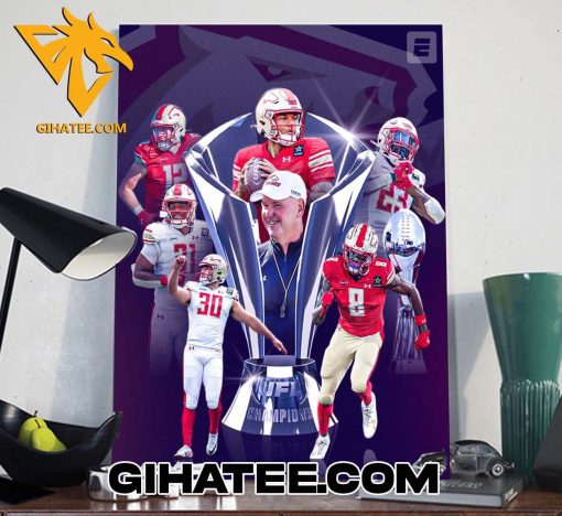 Congratulations Birmingham Stallions Beat San Antonio Brahmas To UFL Champions 2024 Poster Canvas