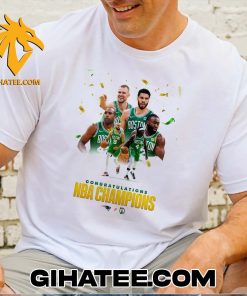 Congratulations Boston Celtics NBA Champions 2024 T-Shirt With New Design