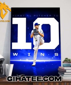 Congratulations Seth Lugo First Al Pitcher To 10 Wins Poster Canvas