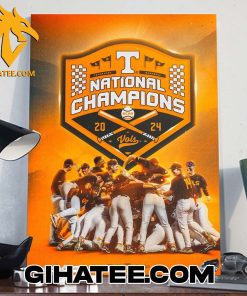 Congratulations Tennessee Volunteers 2024 National Champions Poster Canvas