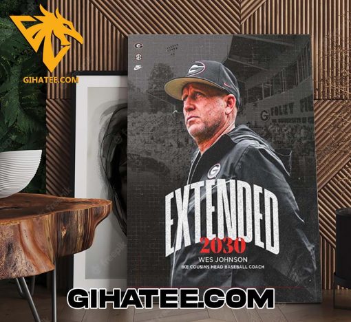 Extended 2030 Wes Johnson Ike Cousins Head Baseball Coach Poster Canvas