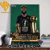 First-time NBA Finals MVP Jaylen Brown Poster Canvas