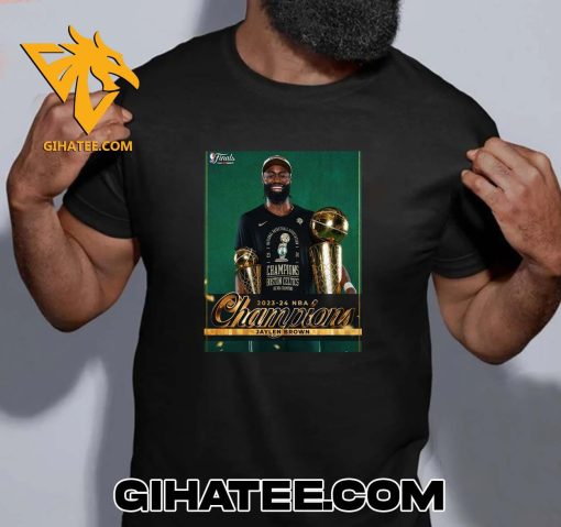 First-time NBA Finals MVP Jaylen Brown T-Shirt