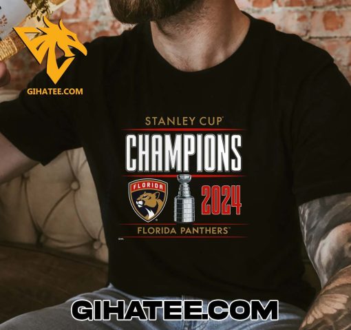 Florida Panthers Stanley Cup Champions 2024 T-Shirt Gift For True Fans