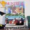 Formula 1 Montreal Canadian GP 2024 Poster Canvas