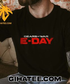 Gears Of War E-Day Logo New T-Shirt