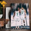 Jaylen Brown And Jayson Tatum Best Player Boston Celtics Championship 2024 Poster Canvas