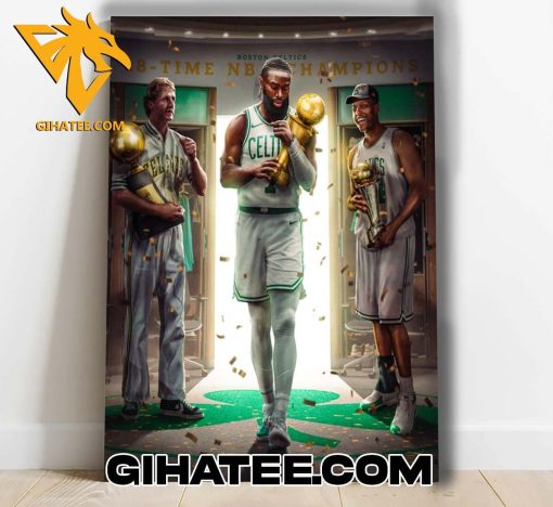 Jaylen Brown Best Player Wins Final MVP Poster Canvas