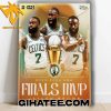 Jaylen Brown Wins Finals MVP 2023 – 2024 Boston Celtics Championship Poster Canvas