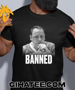 Joey Chestnut banned from this year’s Nathan’s Hot Dog Eating Contest T-Shirt