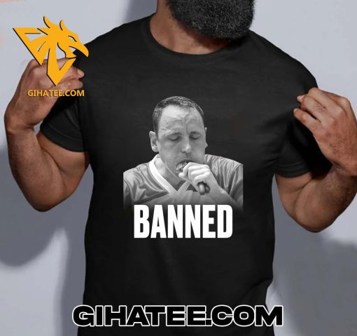 Joey Chestnut banned from this year’s Nathan’s Hot Dog Eating Contest T-Shirt