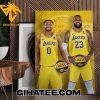 LAKERS TAKE BRONNY JAMES AT NO 55 IN THE 2024 DRAFT POSTER CANVAS