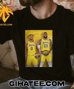 LAKERS TAKE BRONNY JAMES AT NO 55 IN THE 2024 DRAFT T-SHIRT