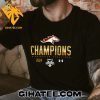 Limited Edition Birmingham Stallions Under Armour UFL Champions Unisex T-Shirt